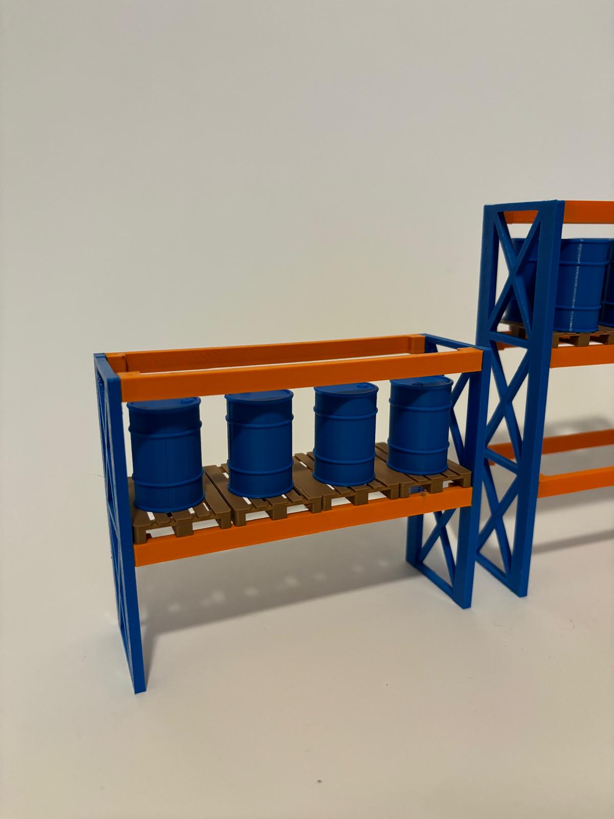 Pallet stellingen AWL3D