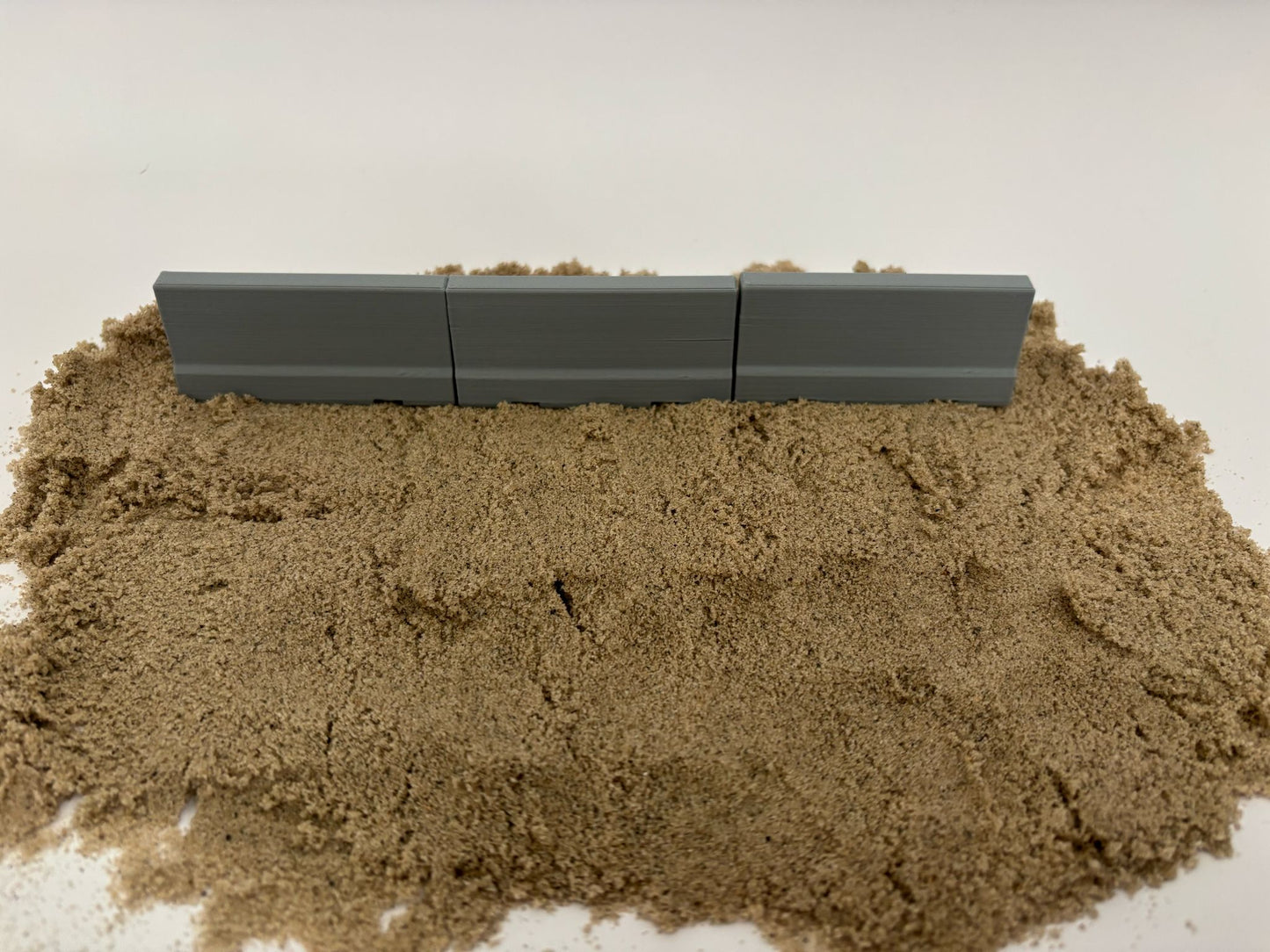 modelbouw beton barrier t.b.v. diorama