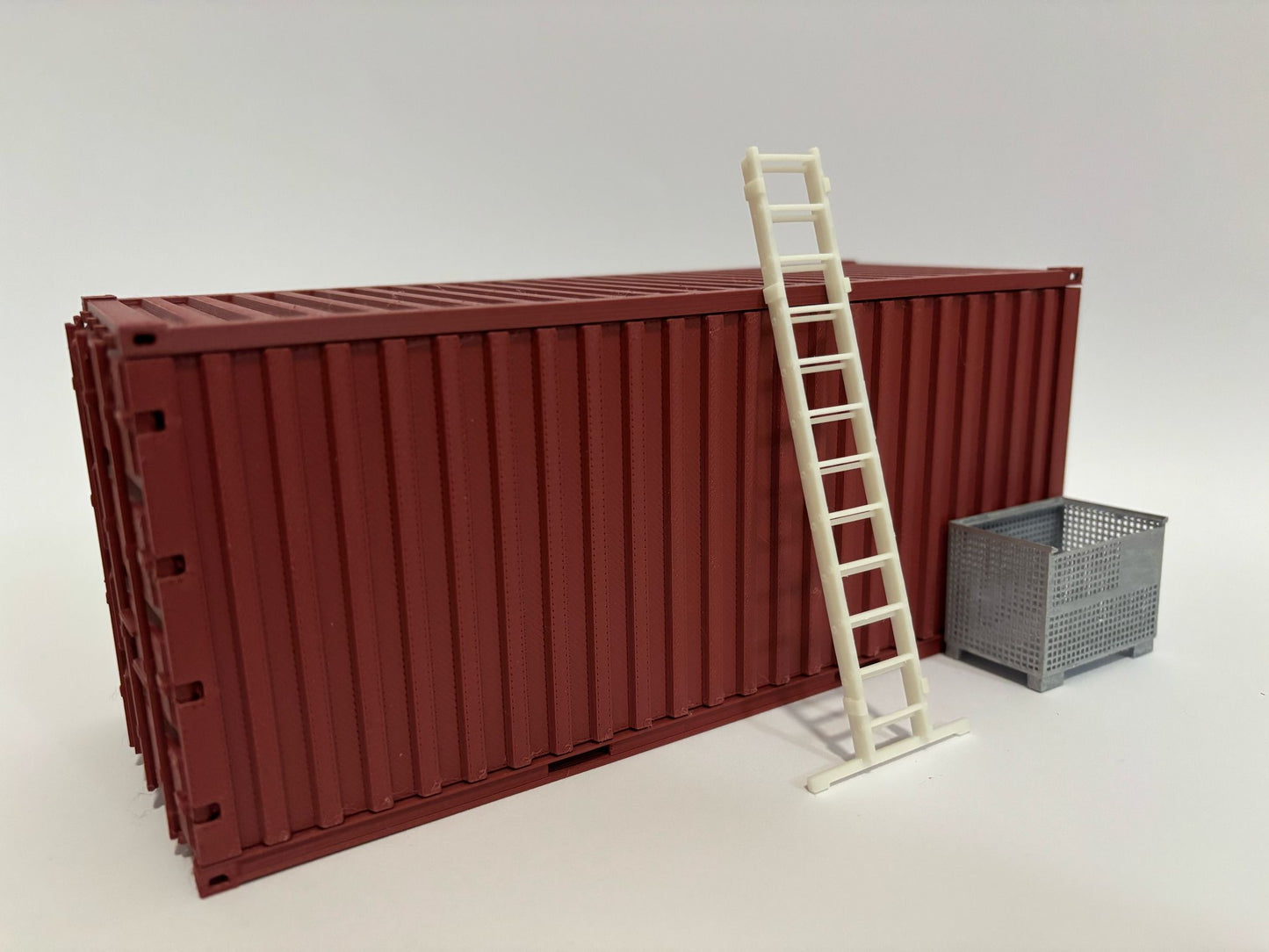 Schuifladder tbv diorama en modelbouw