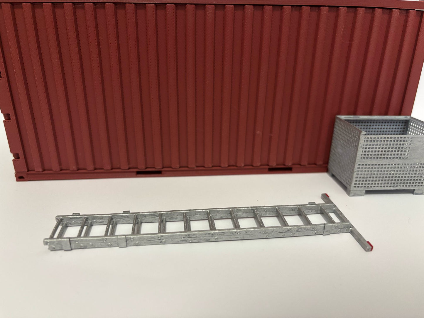 Schuifladder tbv diorama en modelbouw