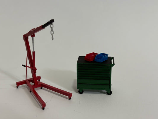 Assortiment bakjes AWL3D schaal 1:32