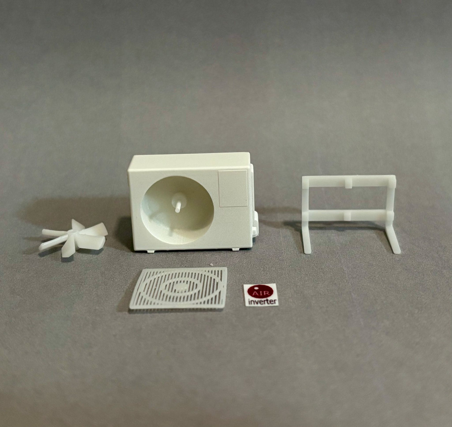 Airco systeem met ophangbeugel AWL3D schaal 1:32