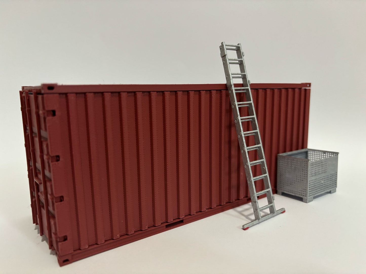 Schuifladder tbv diorama en modelbouw