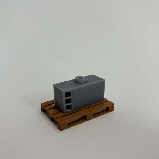 modelbouw straatkolk beton t.b.v. diorama