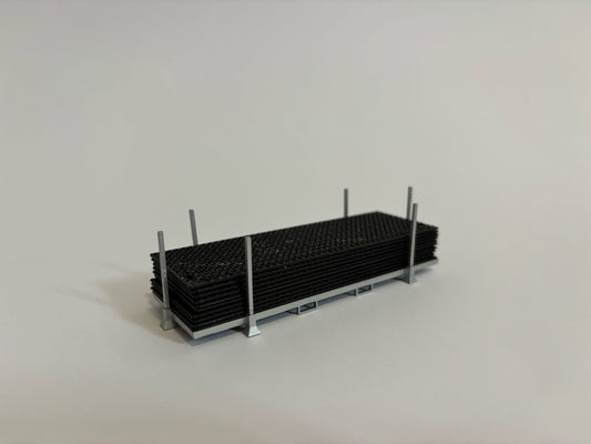 Kunstof rijplaten en transportframe schaal 1:32 AWL3D