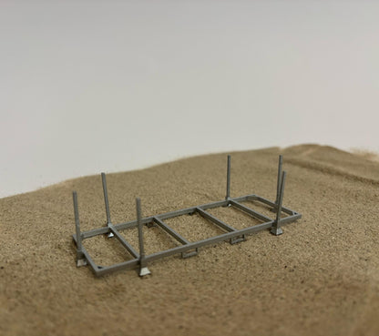Kunstof rijplaten en transportframe schaal 1:32 AWL3D