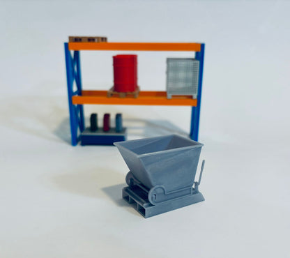 kiep kantelbak schaal 1:32 AWL3D